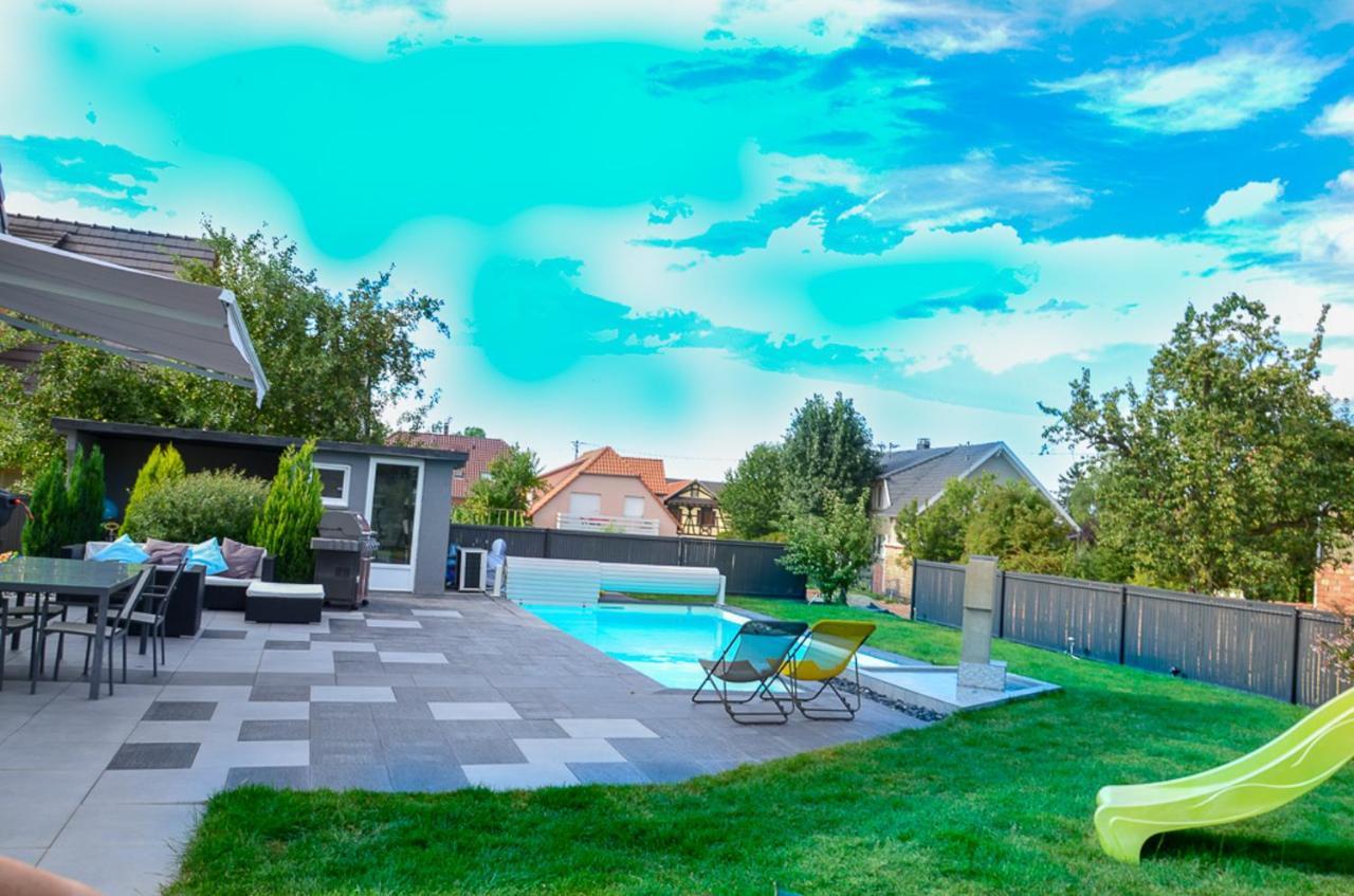 Gites Spa Strasbourg - La Villa 14 Furdenheim المظهر الخارجي الصورة